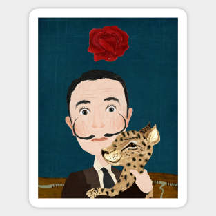 Salvador and Babou Sticker
